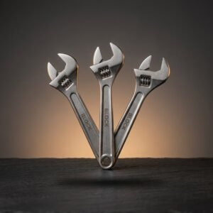 Adjustable Wrench Set, 3-Piece