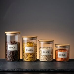 Airtight Canister Set, 4-Piece