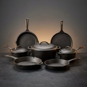 Cast Iron Cookware Set, 6-Piece