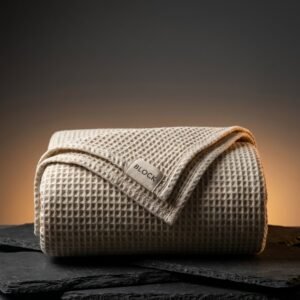 Cotton Waffle Blanket, King