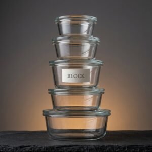 Glass Food Storage Set, 24-Piece
