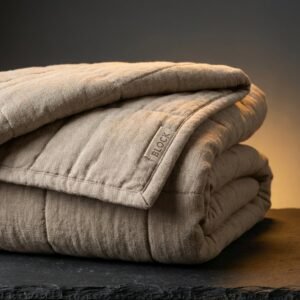 Quilted Cotton Coverlet, Full/Queen