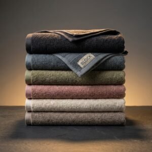 Turkish Cotton Towel Set, 6-Piece
